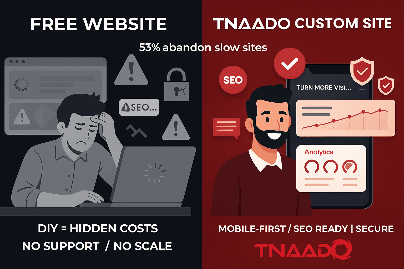 Hidden Cost of Free Websites